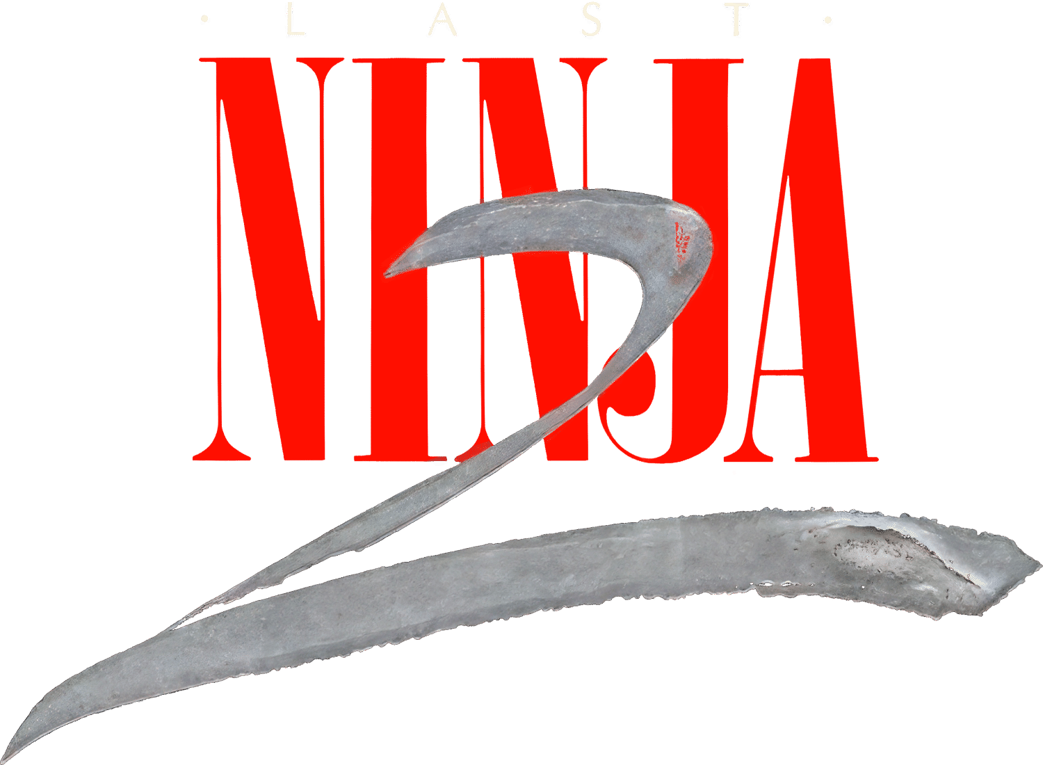 Last Ninja 2 logo for Commodore 64